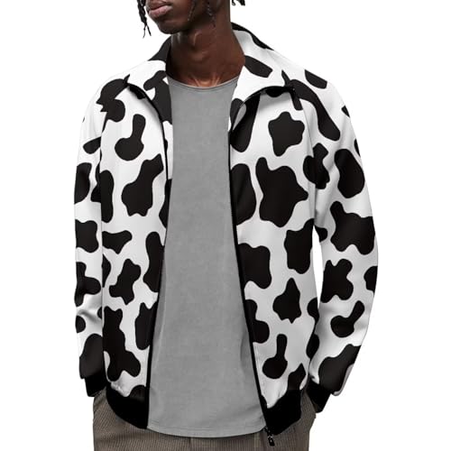 Image of Men's Lightweight Jackets Casual Full Zip Fleece Jacket Men Coats Fashion Long Sleeve Sweatshirt