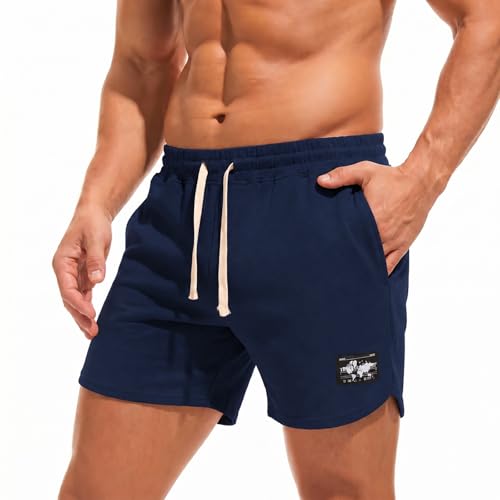 Short de sport en coton pour courir ou se détendre le week-end