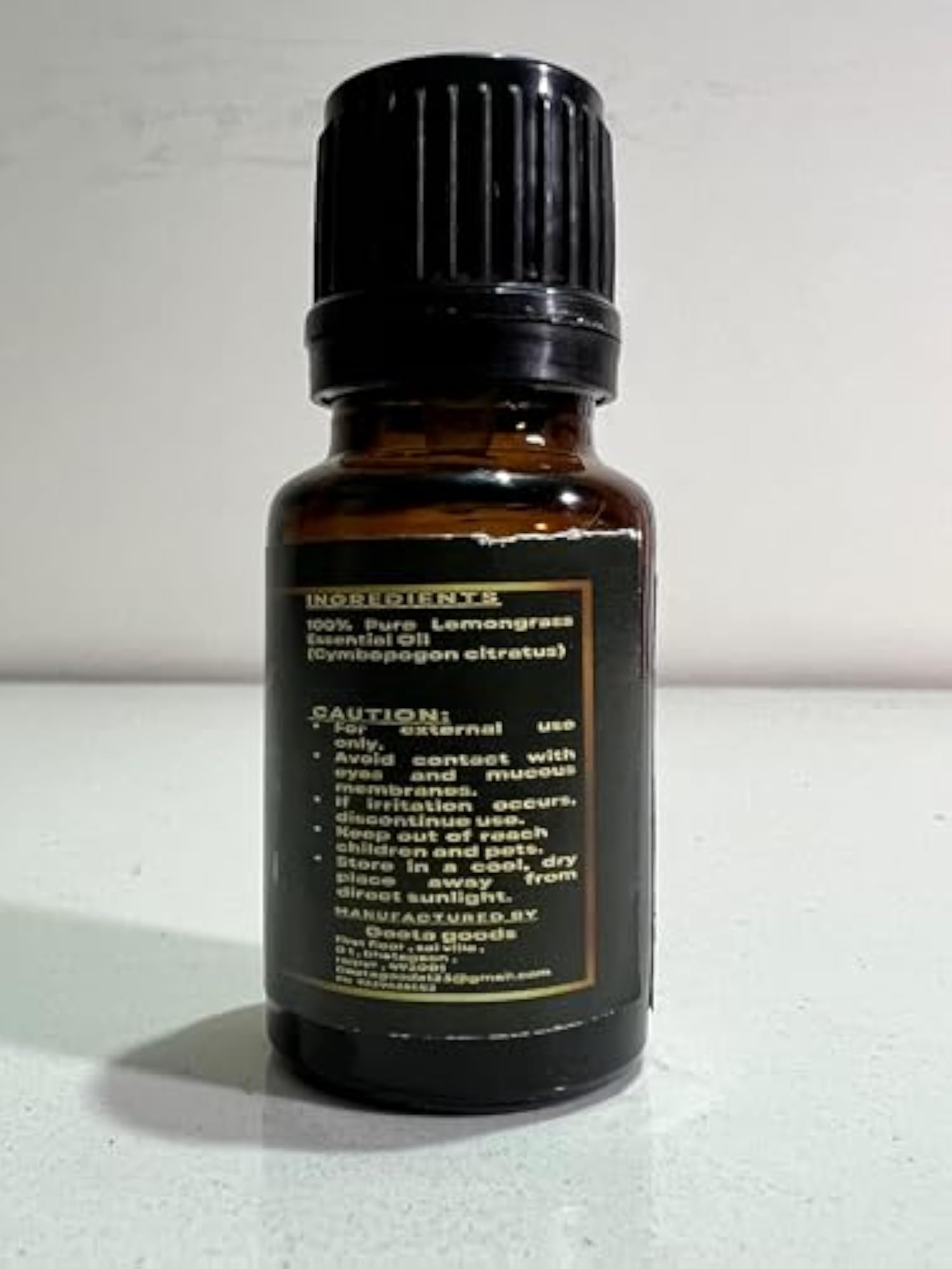 100% Pure Lemongrass Essential Oil, 10ml, Aromatherapy