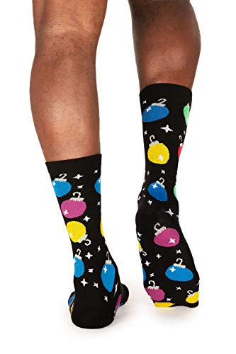 Image of Tipsy Elves Holiday Themed Socks for Men Fun and Festive Men's Socks for Valentines and More