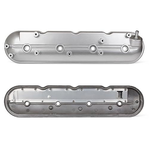 MILIPARTS Valve Cover Compatible with Chevy Avalanche Silverado 1999-2008 Gmc Sierra Savana 1999-2008 Buick Rainier 2003-2008 Cadillac Escalade 2002-2008 4.8L 5.3L 6.0L Replace 12570427 12582224 by MILIPARTS - Used condition - Image 6