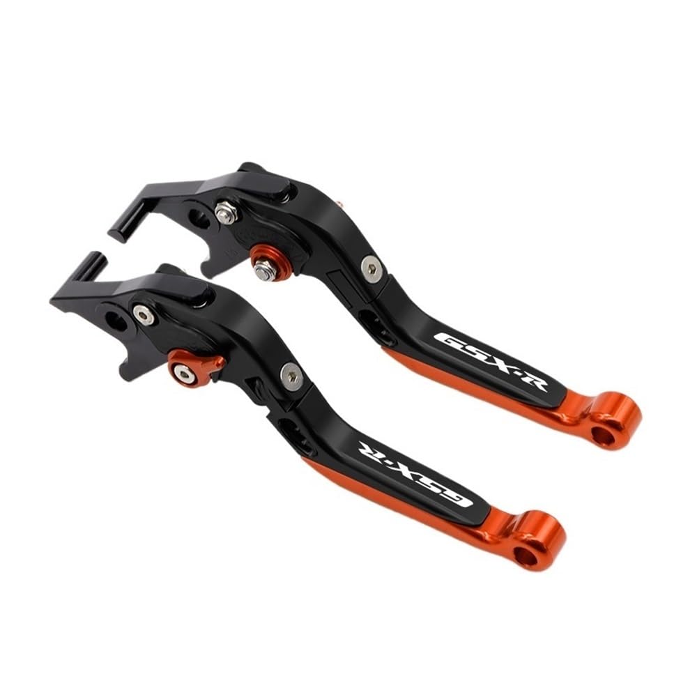 YQIAPZE for GSXR 600 750 1000 GSX-R1000 Gsxr Motorcycle Accessories Clutch Lever Brake Set Adjustable Folding Handle Levers Brake Clutch Levers Handlebars