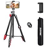 【Leicht und Kompakt】: Gewicht von Stativ: 530g, Paketgröße: 41 cm, Tragfähigkeit: 2kg (4.40lbs) Das Kamerastativ ist die ideale Wahl für begeisterte Fotografen, die auf der Suche nach einem Reisestativ sind.