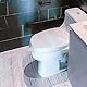 Amosfun Toilettendeckelheber - 6 StüCk Selbstklebende Toilettensitzheber Aus Robustem Abs FüR Badezimmer Wohnungen BüRos Und Hotels Ergonomischer Griff FüR Einfache Handhabung