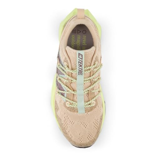 New Balance Women's DynaSoft TEKTREL V1 Trail Running Shoe, Dark Vintage Rose/Limelight/Clay Ash, 5