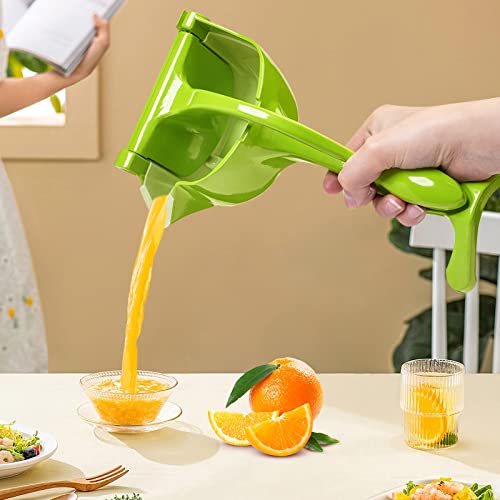 Chooone Lemon Juicer, Manual Fruit Juicer Lemon Squeezer, Citrus Juicer Hand Press Heavy Duty Lemon Squeezer (1 Pcs Melon Skin Knife) #TOP2