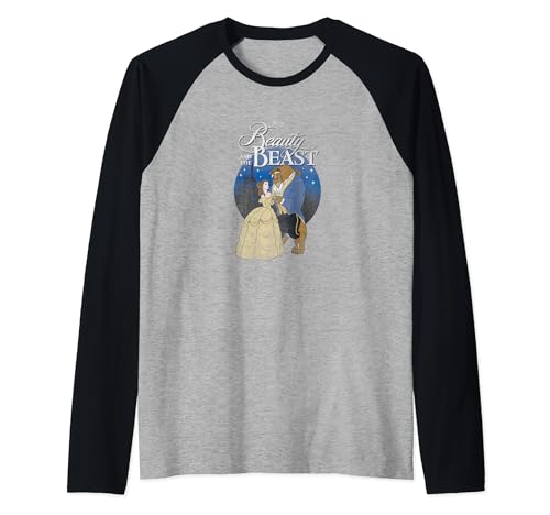 T-shirt Baseball Belle And The Beast Disney idéal pour le quotidien