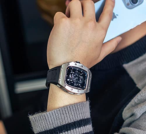 Bracelet alliage titane Apple Watch 44mm évite rayures boîtier robuste