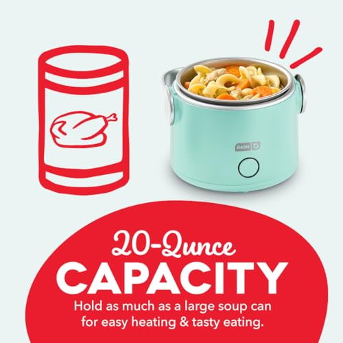 Dash Hot2Go™ Personal Food Warmer (20 Ounces) - Aqua by DASH - Image 6