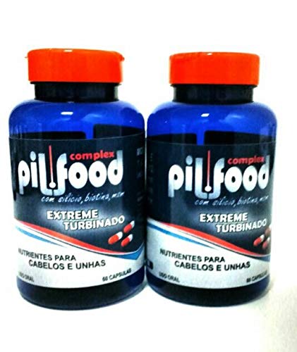 Combo 2 Potes Pill food Extreme Turbinado 120 caps