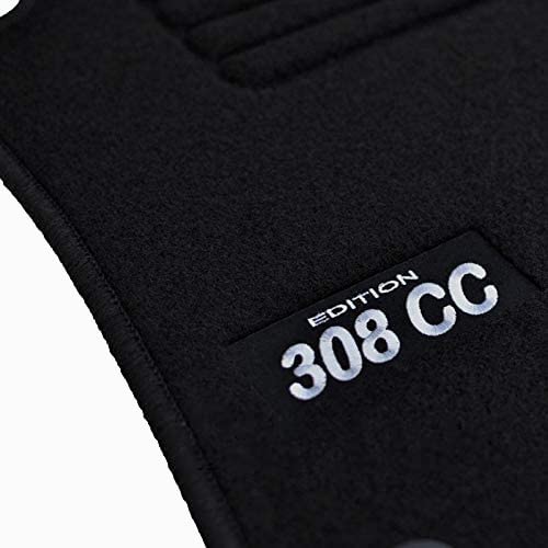 Tapis de voiture 308 CC Car Lux AR02787 en velours contre l'usure de votre moquette