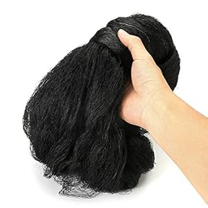 Sysow Fijnmazig vijvernet, vogelafweernet, vogelbeschermingsnet, gemakkelijk op te bouwen zwembad- en visvijvernet beschermt vissen, vijvers en koi tegen vogels en bladeren, 6 x 10 m