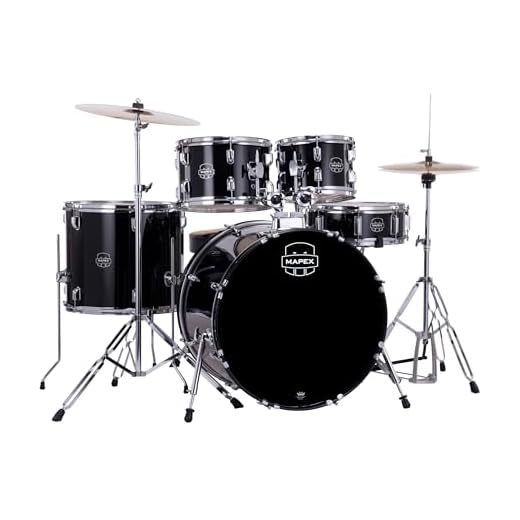 Mapex Comet Stage Dark Black - Batería set