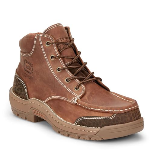 Justin Men's Corbett 5" Lace-Up Waterproof Work Boot3
