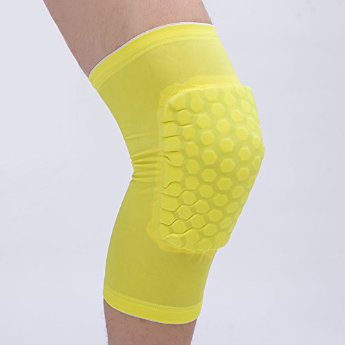 Image of 3nh Purple, S : Elastic basketball Knee Support Tape Knee tor Safety Guard volleyball knee pads honeycomb tennis paintball Kneecap