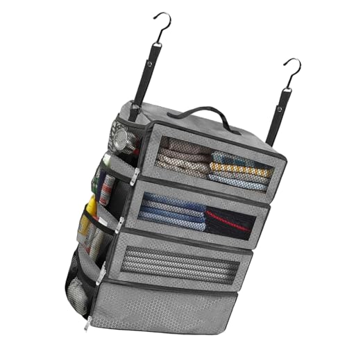 Sac de rangement de vêtements voyage pliable multi-sections