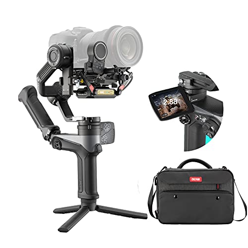 Zhiyun Weebill 2 Pro,3-Axis Handheld Gimbal Stabilizer for DSLR Camera Mirrorless Cameras Professional Video Stabilizer Compatible with Sony Nikon Canon Panasonic LUMIX