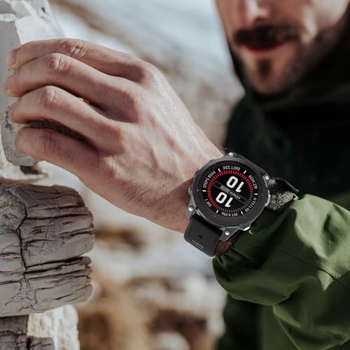 Correa silicona QuickFit 26mm para Garmin Fenix 8 51mm miniatura 7