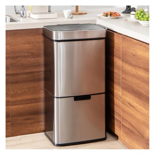 Caneca de basura automática de 67L con sensor táctil