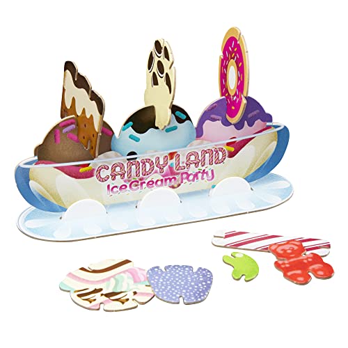 Hasbro Candy Land Ice Cream Party Preschool Game For 2-4 Players, Games For Preschoolers, Ages 3 And Up #TOP3