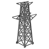 SEWOART 200 Gris, Kit DIY Maquette Bâtiment Miniature pour Décor Train, Accessoire Modélisme Ferroviaire, Tour Électrique Miniature pour Loisirs Créatifs