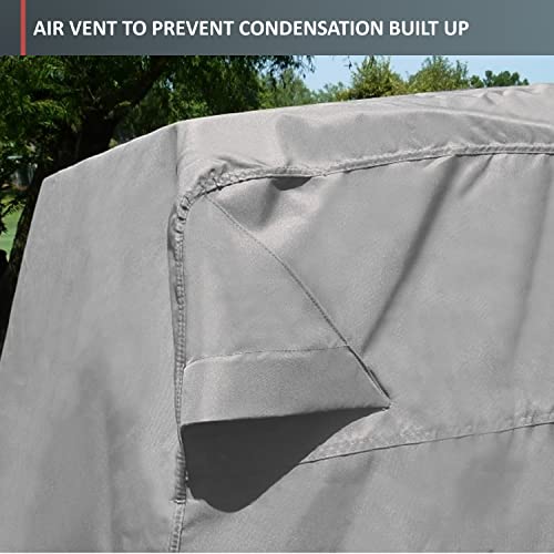 Formosa Covers | Deluxe 4 Seater Golf Cart Cover Roof 80" L Grey, Fits E Z Go, Club Car, Yamaha G Model, And Gem E2 #TOP6