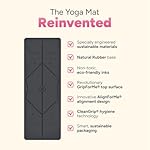 Liforme Original Yoga Mat – Free Yoga Bag Included - Patented Alignment System, Warrior-like Grip, Non-slip, Eco-friendly, sweat-resistant, long, wide, 4.2mm thick mat for comfort - Image 3