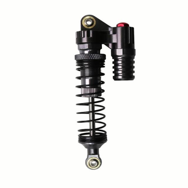 Ammortizzatore a olio per sospensioni in lega di alluminio RC per Tamiya 1/14 rimorchio camion migliorato fuori strada prestazioni (blu