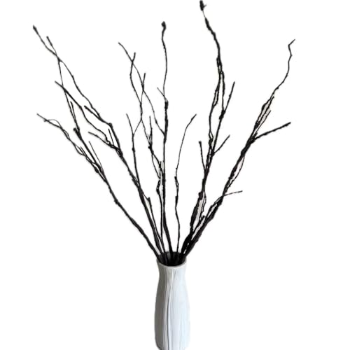 WAIFOMEI 5PCS Artificial Lifelike Curly Willow Branches Decorative Dried Twigs