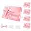 Pink-9x6.5x3.8 Inches-Pack of 5