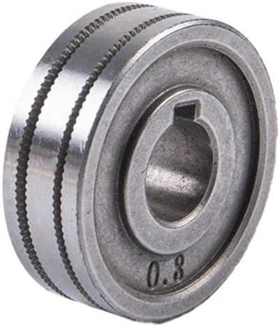 Miniatura 4 de MIG MAG Rodillo de alimentación de soldadura Rueda de transmisión de alambre 0.024 in 0.031 in 0.039 in Knurl K Groove para acero Aluminio Flux Cord