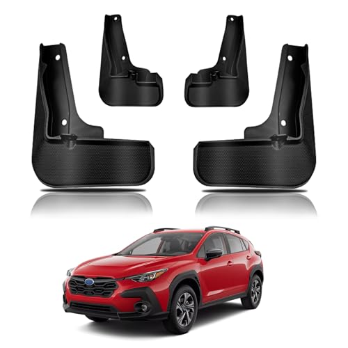 Image of Mud Flaps Splash Guard Fender Kit for 2024 Subaru Crosstrek Splash Guard Front and Rear 4-PC Set Fender Mud Guard Accessories No Need to Drill Holes