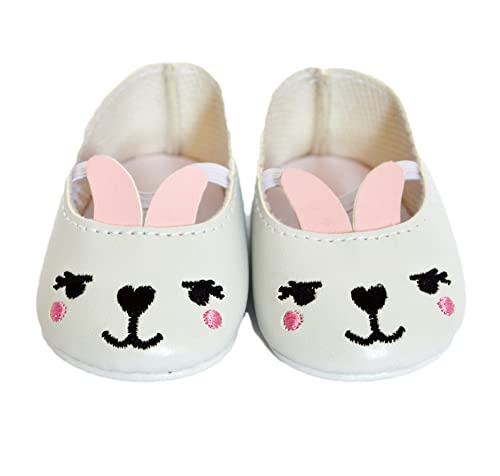 Bunny Rabbit Shoes Fits 18 Inch Dolls #TOP11
