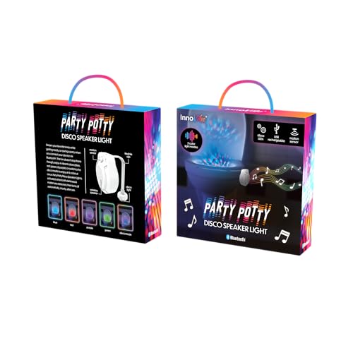 Toilet Disco Speaker, Motion Activated Light, Turn Your Late Night Bathroom into an Awesome Experience, 4 Awesome Lights to Optimize Your Fun, Bathroom Accessory, Gifts