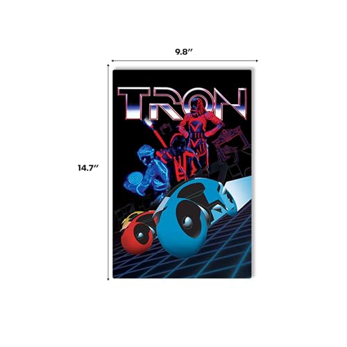 Affiche en métal Disney résistante avec impression haute fidélité