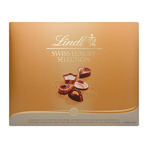 Price comparison product image Lindt Swiss Luxury Selection Chocolate Gift Box 445 g - Milk