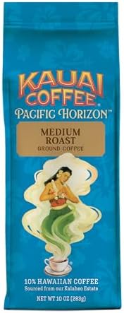 Kauai Coffee Ground Coffee - Koloa Estate Medium Roast, 10 oz Bag