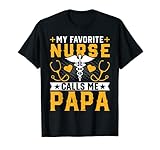 Photo Gallery uomo nurses dad my favorite nurse calls me papa fathers day mens maglietta Photo Gallery uomo nurses dad my favorite nurse calls me papa fathers day mens maglietta