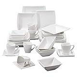 HERMOSO JUEGO SERVICIO DE MESA DE PORCELANA DE ALTA CALIDAD EN COLOR MARFIL BLANCO | Productos de porcelana hechas a mano con muy bonita óptica de alta calidad, resistente al desgaste, productos de porcelana hechas a mano no tóxico e inofensivo, sin plomo ni cadmio certificado por la FDA fabricado en China.