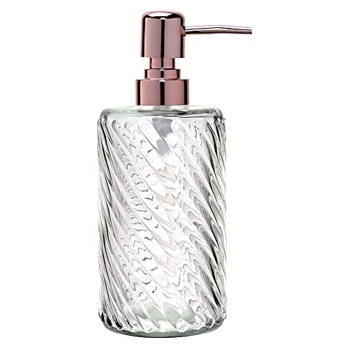 Mimo Style Jogo De Dispenser de Sabão Líquido (470ml) e Recipiente Difusor Aromático (470ml) Espiral