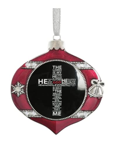 Fqjns Christ Christian Cross Christmas Ornament Holidays Ornaments Creative Glass Ornament For Christmas Tree Home Decoration #TOP15