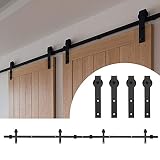 puertas corredizas para closet 【Fácil de instalar】 El paquete contiene accesorios y herramientas completos para facilitar su instalación; Preste atención a la seguridad, no dude en contactarnos si tiene alguna pregunta