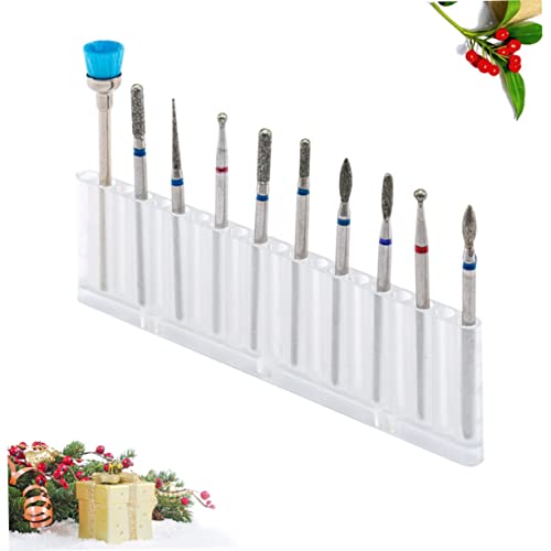 FOMIYES Conjunto De 10 Peças De Ferramentas De Limpeza Ferramentas De Unhas Acrílicas Broca De Unhas