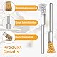 20 Stück Edelstahl Drahtbürste für Bohrer Klein,Drahtbürsten,Mini-DrahtbürsteBohrer,Messing Stahldraht Rad Pinsel Set,Polieren Reinigung Drehwerkzeug, für Reinigung von Rost, Korrosion, Schmutz, Farbe