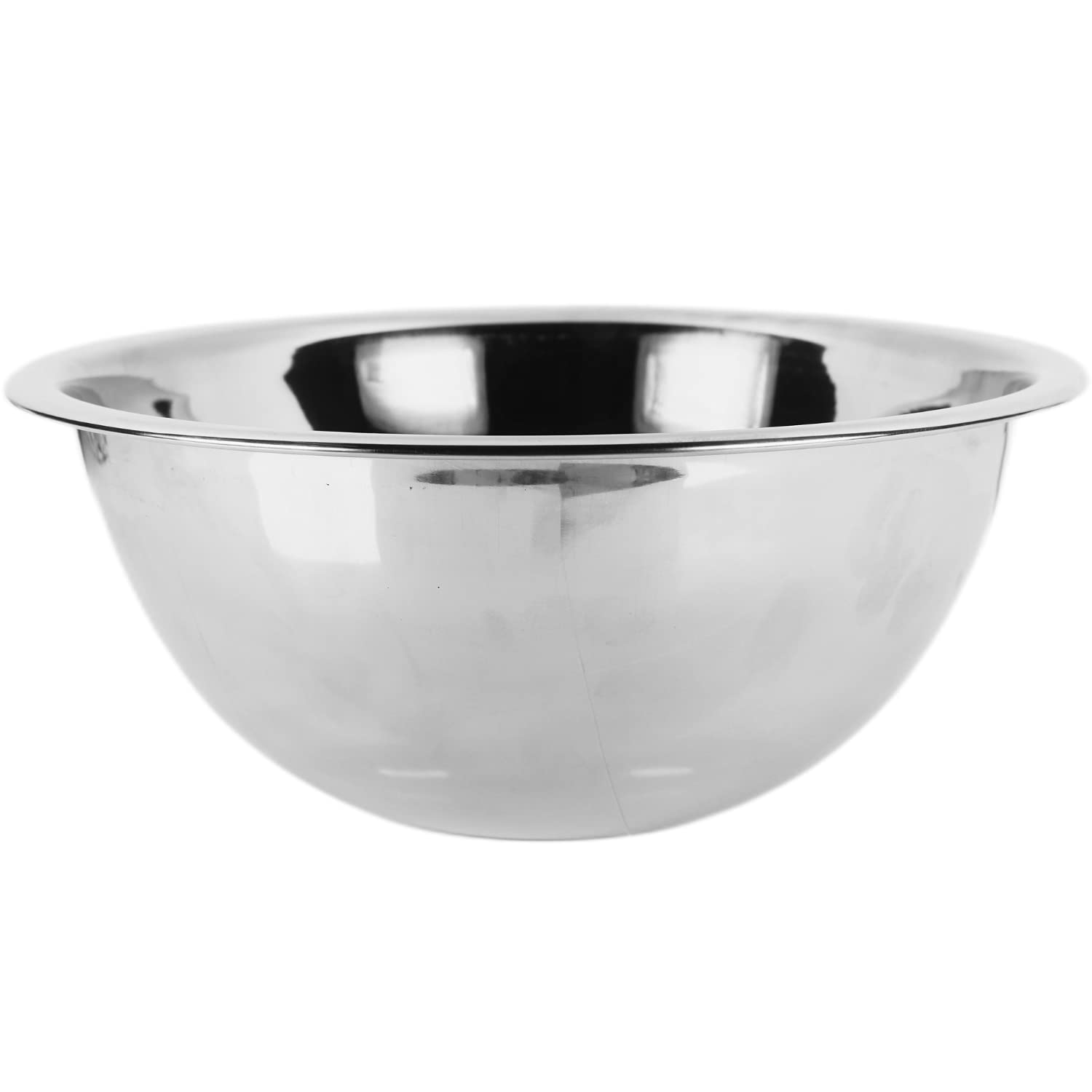VICCON Premium Stainless Steel Deep Mixing Bowl Large 27.5cm & 4000ml for Kitchen, Serving Bowl, Induction Base Large Bowl - Cooking, Snack & Soup, Mixing Bowl for Baking, Salads, Cake Batter Big Size