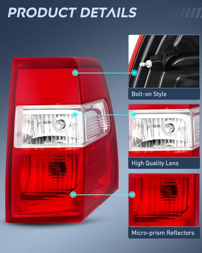 Image of Nilight Taillight Assembly for 2007-2017 Ford Expedition Passenger Side