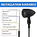 Motorcycle Turn Signals Led Tail Lights 2 Pack, Retro 40 Leds Amber Red Brake Light Rear Indicator Blinkers Universal Fits Harley Davidson Honda Kawasaki Suzuki Triumph Yamaha (Matte Black)