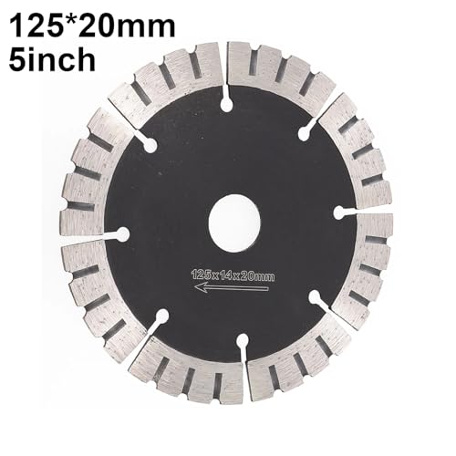 NEFLUM Workshop Cutting Tools Diamond Saw Blade Cutting Disc 5inch Diameter 125mm Fittings for Concrete Marble Ceramic
