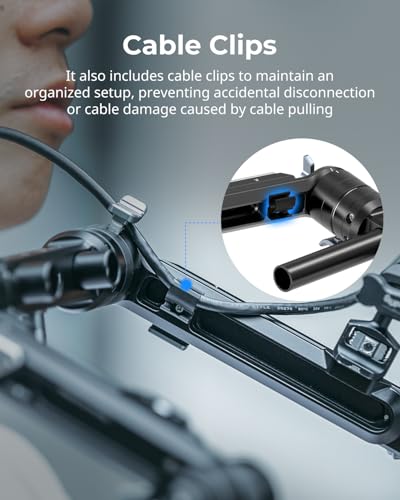 Image of SmallRig Shoulder Rig Dual-Handle for 15mm LWS Rods, One-Tounch Rotation Shoulder Mount Rigs Support for Camera - 5205