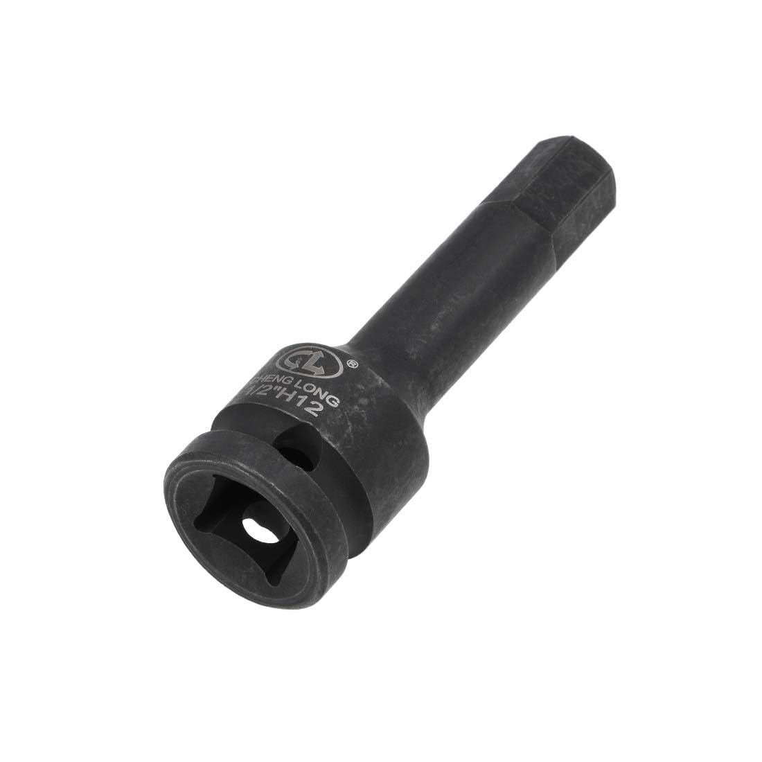 TA-VIGOR Impact Hex Bit Socket, 1/2" Drive x H12 (12mm) Allen Key Socket, Premium CR-MO Steel Bits, Hex Bit with 78mm Length for Torque Wrench, Ratchet Wrench, Impact Power Drills